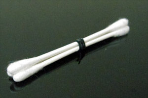 綿棒オナニー　綿棒